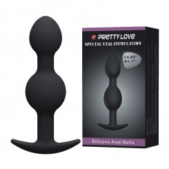   Pretty Love Silicone Anal Balls, 